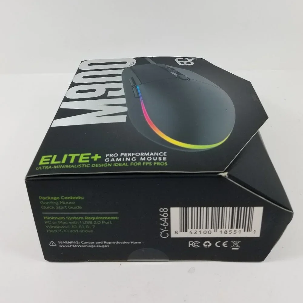 Elite Gaming Pr, Ergonomic Design & lightweight tournament grade